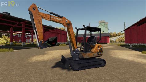 fs19 mini excavator|fs19 mod excavator.